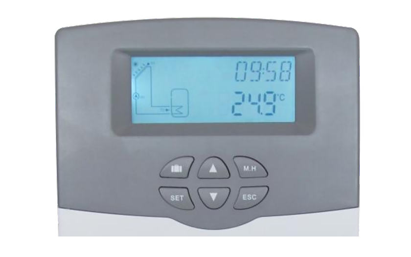Controladores solares SR288 para calentador de agua solar presurizado dividido-p1.1