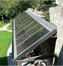 Calentador de agua solar dom&eacute;stico