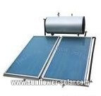 Placa plana solar