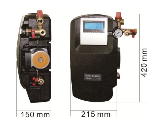 Estaci&oacute;n de trabajo solar y estaciones de bombeo SR881 EPP-p2.2