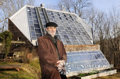 Colector solar de tubo de calor