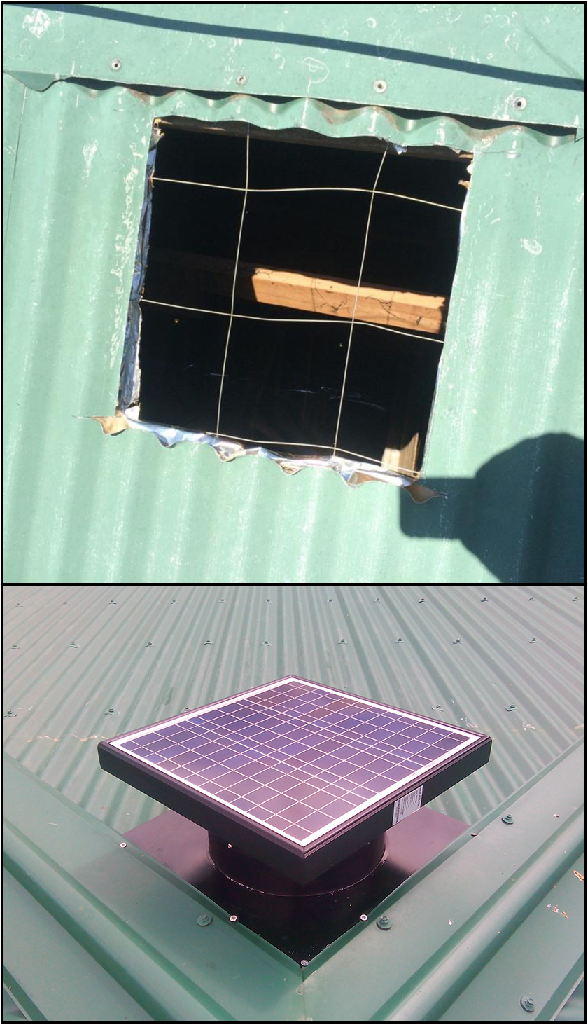 Ventilador de ventilaci&oacute;n solar del &aacute;tico de 40W para House-p3.1-1