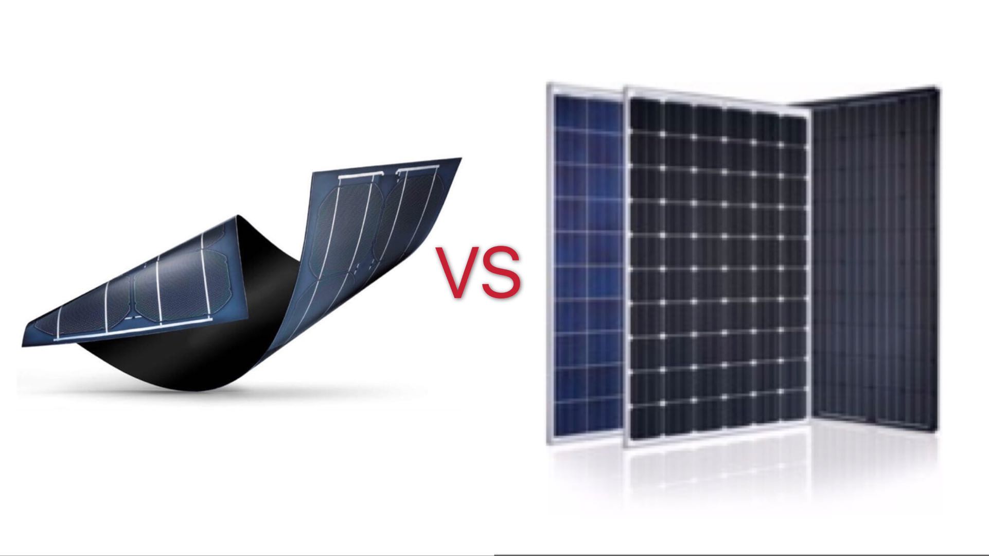 La diferencia entre los paneles solares de película fina y silicio cristalino