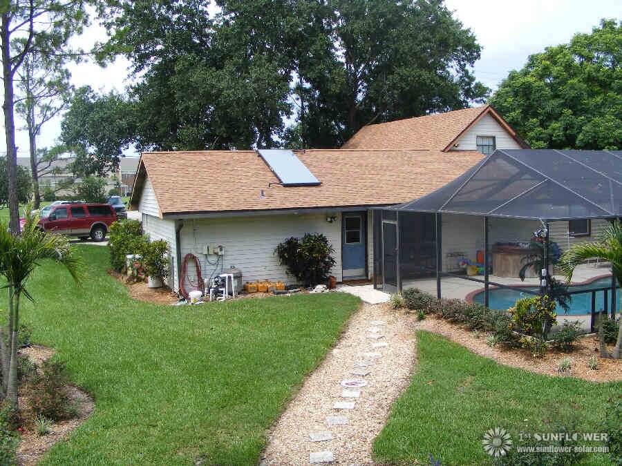 Colector solar de placa plana