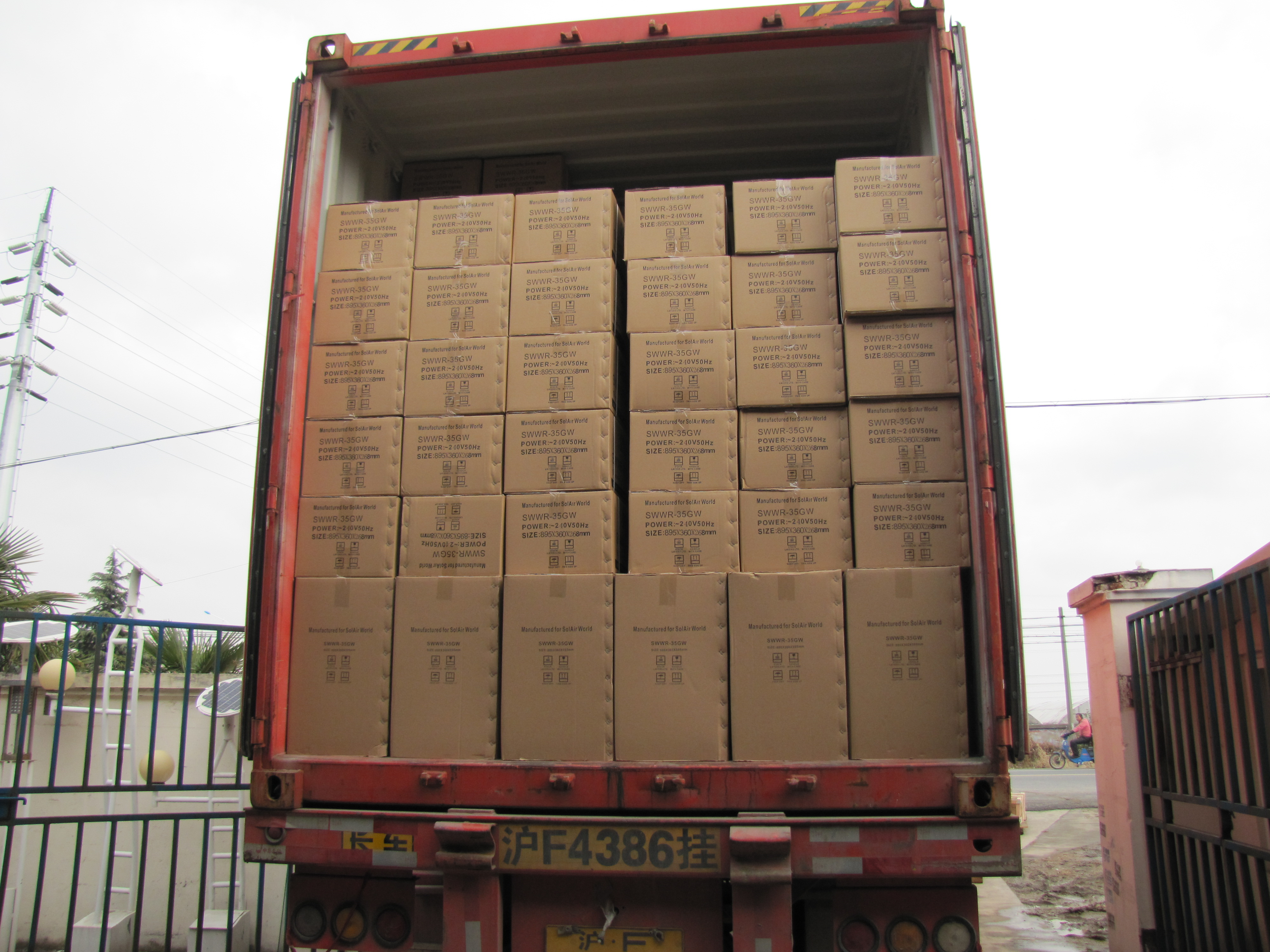 Aire acondicionado solar h&iacute;brido t&eacute;rmico montado en la pared-p5-2