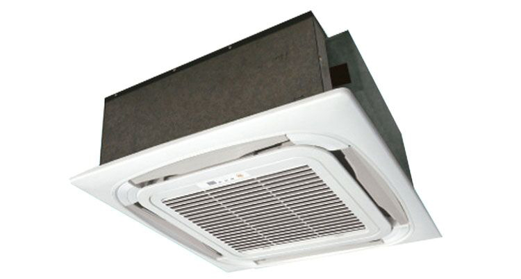 Aire acondicionado solar h&iacute;brido t&eacute;rmico de casete-p1.1